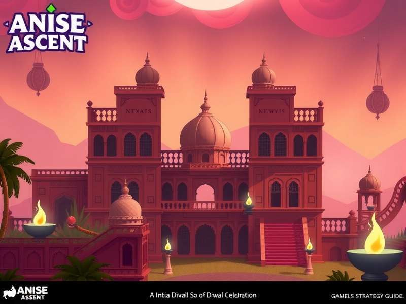 Anise Vista Ascent Concept Art Showcasing Indian Architecture